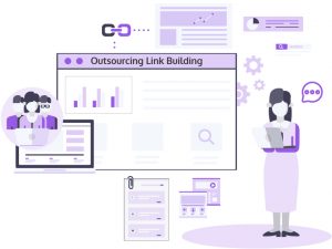 outsourcing link building illustrated